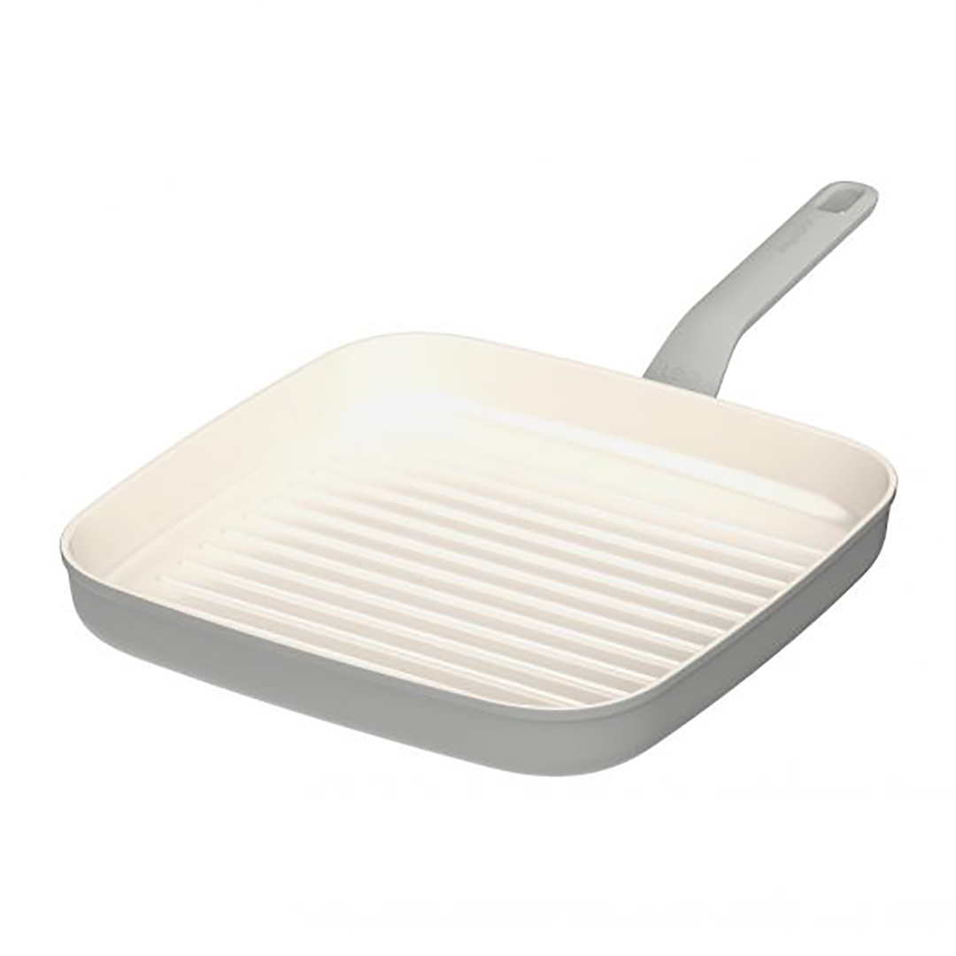keptuve-grill-balance-moonmist-28cm-berghoff-3950436 BergHOFF Grila Panna Balance Moonmist 28 cm CeraGreen pārklājums | Pārstrādāts alumīnijs - Image 1