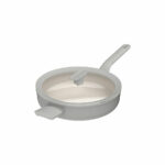 BergHOFF Panna ar vāku Balance Moonmist 26 cm | CeraGreen pārklājums, pārstrādāts alumīnijs