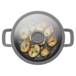 BergHOFF Sautēšanas panna Stone Plus 28 cm ar vāku | CeraGreen pārklājums, piemērota lietošanai cepeškrāsnī - Image 5