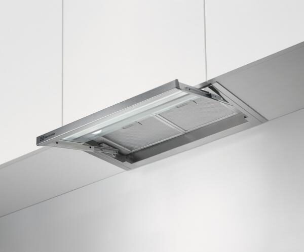 Izvelkamais tvaika nosūcējs Electrolux | 60 cm, jauda 600 m³/h