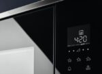 Iebūvējama mikroviļņu krāsns Electrolux | 38 cm augstums, melna - Image 2