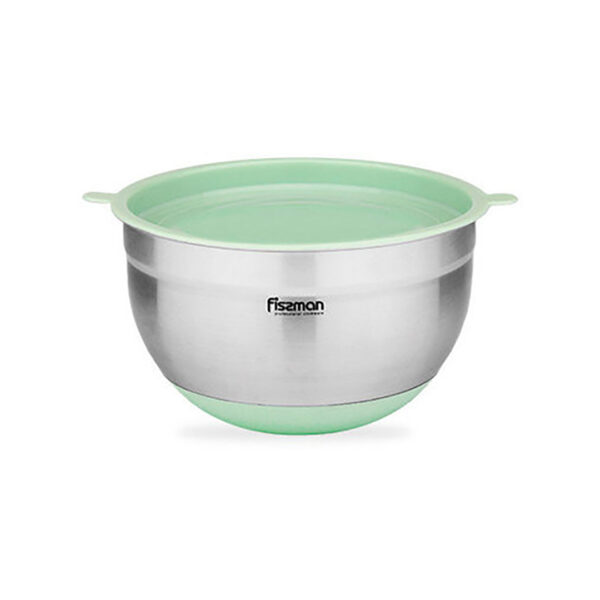 Fissman Maisīšanas bļoda ar vāku | 3 L / 20 cm, Neslīdoša pamatne
