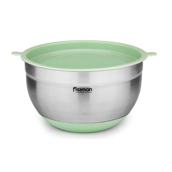 Fissman Maisīšanas bļoda ar vāku | 4.5 L / 24 cm, Neslīdoša pamatne