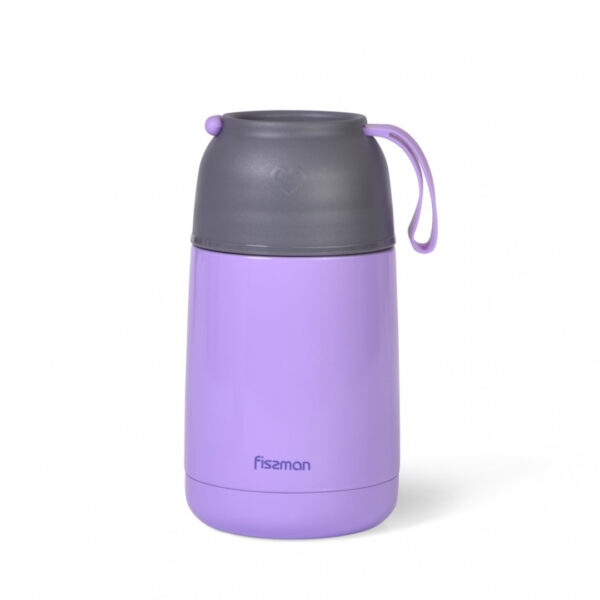 Fissman Pārtikas termoss LILAC | 620 ml, Ar rokturi