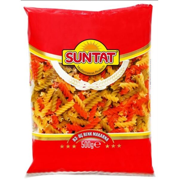 Makaroni "83 Uc Renkli" SUNTAT, 500 g