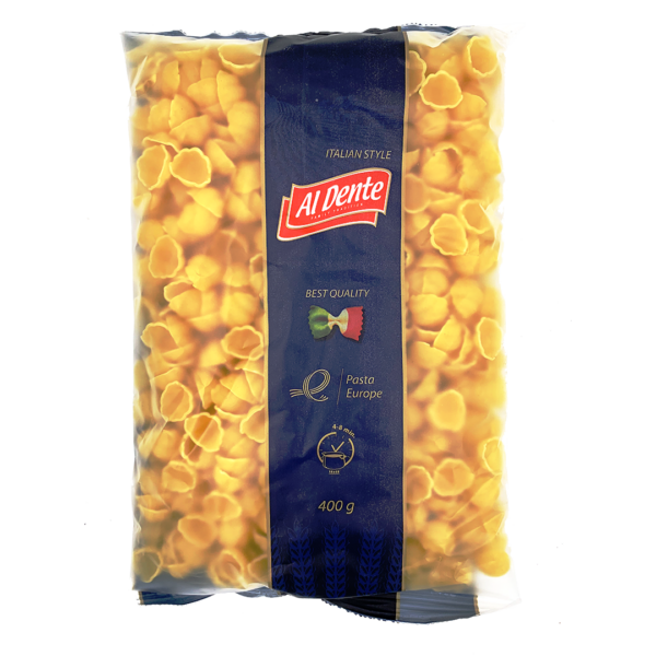 Makaronu AL DENTE gnocchi -gliemežnīcas, 400 g