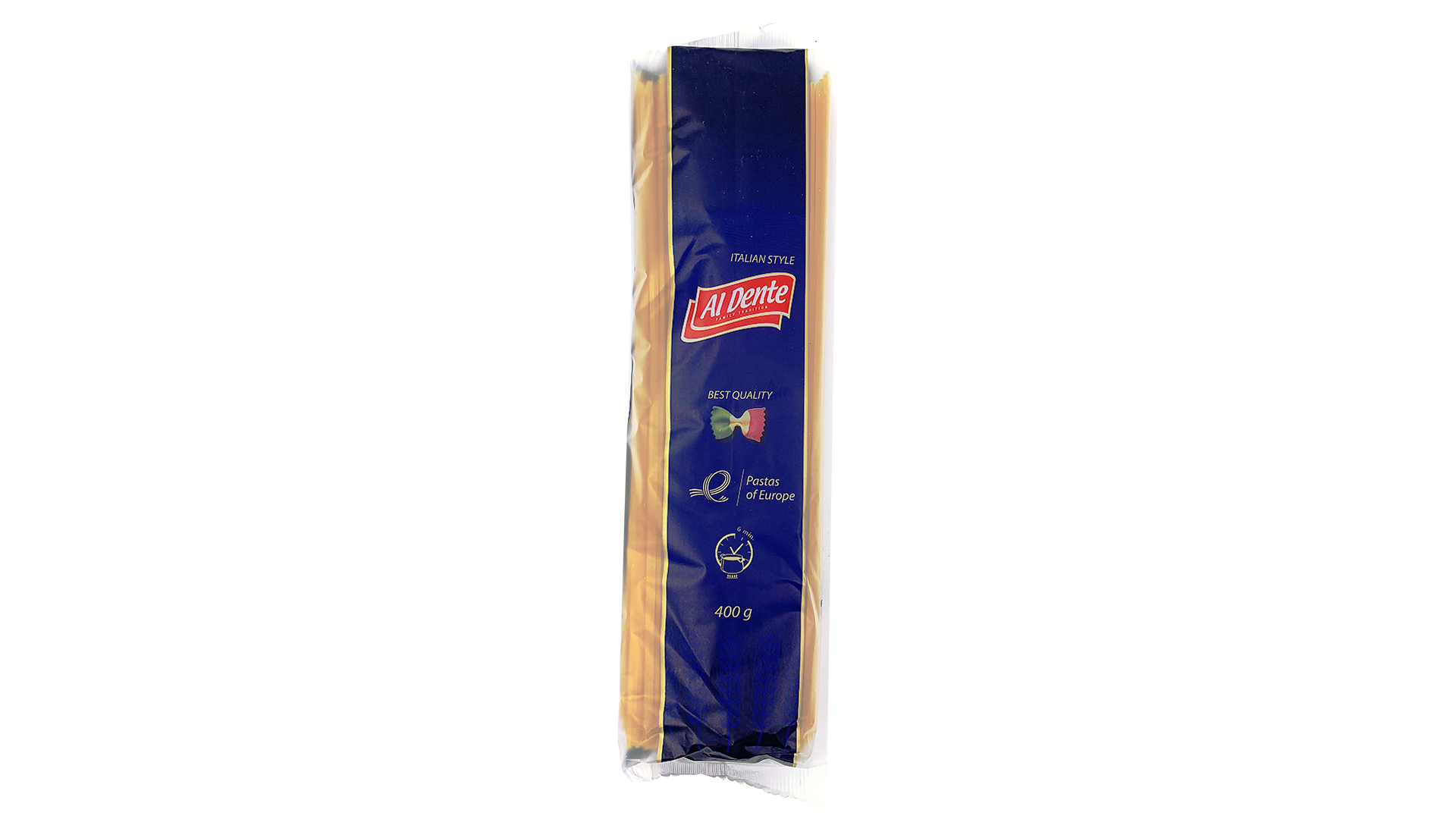 makaronai-al-dente-spagheti Makaronu AL DENTE spageti, 400 g - Image 1