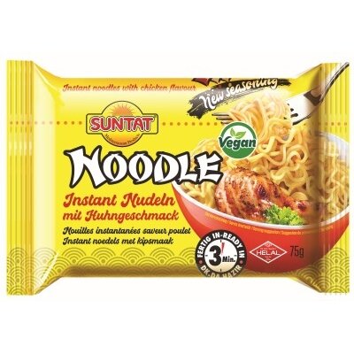 Makaroni ar vistu ātrai pagatavošanai, SUNTAT, 75 g