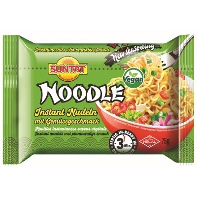 Ātri pagatavojami makaroni ar dārzeņu garšu SUNTAT, 75 g