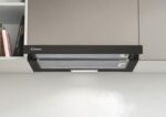 Iebūvējams tvaika nosūcējs Candy | 60 cm, melns, teleskopisks - Image 4