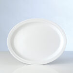 BergHOFF Porcelāna servēšanas šķīvju komplekts (2 gab.) Hotel Line | Ovāli, 31x24 cm - Image 2