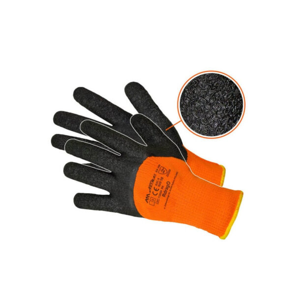 Silti darba cimdi RDRAG ORANGE | Izmērs 11, iepakojumā 12 pāri