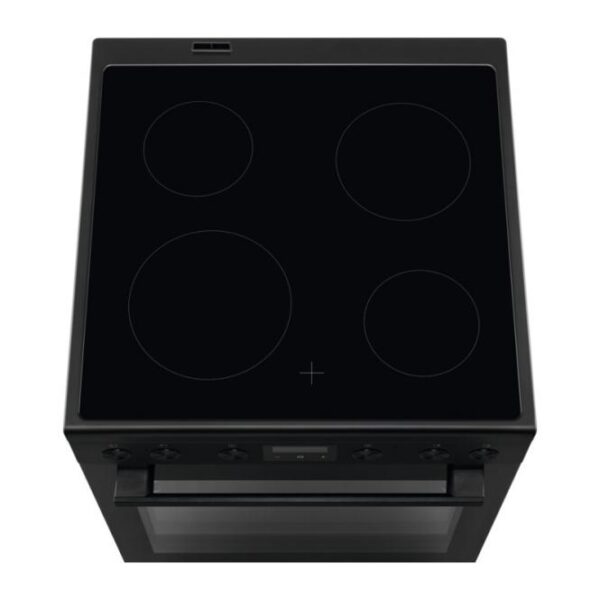 Elektriskā plīts AEG 6000 SurroundCook | 60 cm, A klase, Melna matēta