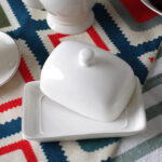 Fissman Porcelāna sviesta trauks ALEKSA | Klasisks balts dizains - Image 2