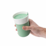 BergHOFF Porcelāna Ceļojuma Krūze LEO 330 ml | Pelēks - Image 4