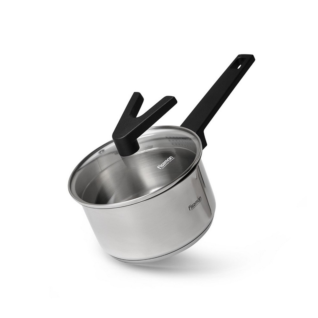 prikaistuvis-su-stikliniu-dangciu-eliz-16cm-fissman-5316.1 Fissman Katls Eliz 16 cm | 1.7 L, Nerūsējošais tērauds, Ar notecināšanas funkciju - Image 6