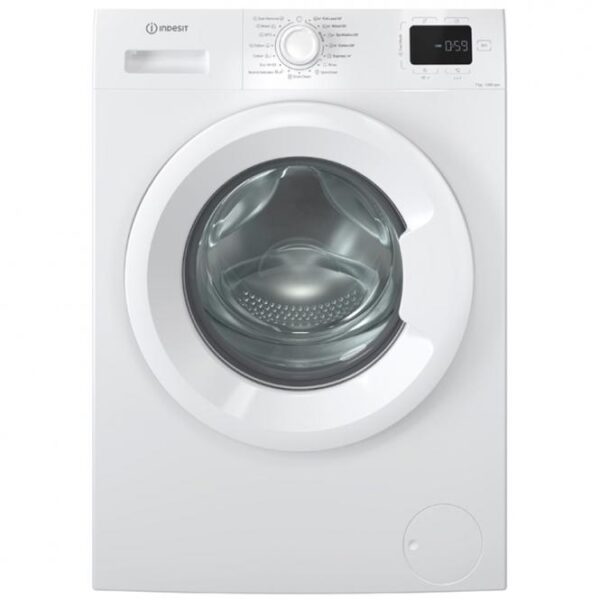 Šaura veļas mazgājamā mašīna Indesit My Time | 50 cm dziļums, 7 kg, A klase