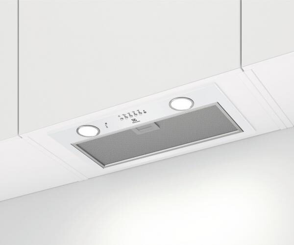 Iebūvējams tvaika nosūcējs Electrolux | 54 cm, A klase, Hob2Hood®, Balts