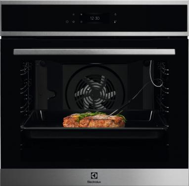 Viedā cepeškrāsns Electrolux 800 SteamBoost ar pirolīzi | WiFi, gaļas termometrs