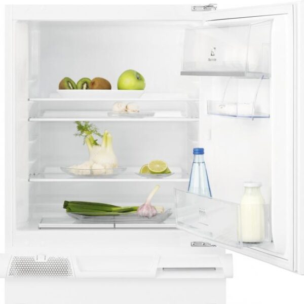 Zem darba virsmas iebūvējams ledusskapis Electrolux | 82 cm, OptiSpace