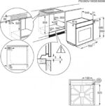 Iebūvējama cepeškrāsns Electrolux 72 l A Melna SteamBake 600 sērija EOD5C50Z "SteamBake" – maizes ceptuve jūsu mājās Cepeškrāsnī "600 SteamBake" mājas apstākļos ar tvaika palīdzību varat izcept mutē kūstošas ​​smalkmaizītes un ideālas kūkas un pīrāgus. Izbaudiet vienmērīgi izceptu vistu, lazanju un zivis. Kraukšķīga garoziņa un gaisīgs cepumu vidus tikai ar vienu pieskārienu. Funkcija "SteamBake", lai cepumi būtu garšīgi Funkcija "SteamBake" sniedz iespēju mājās ar vienu pogas spiedienu izcept gardumus, kas neatpaliek no maizes ceptuves izstrādājumiem. Mitrums veicina mīklas rūgšanu, tāpēc cepuma iekšpuse ir gaisīga, bet sausais karstums pārklāj ārpusi ar kraukšķīgu un spīdīgu garoziņu. Izbaudiet ne tikai gardus cepumus. Katalītiskās tīrīšanas funkcija Pateicoties katalītiskajam pārklājumam, varat aizmirst par cepeškrāsnī sakrājušos taukiem un pārtikas netīrumiem. Šī pašattīrīšanās funkcija ir aktīva, kad cepeškrāsns ir uzkarsēta līdz 250 °C temperatūrai, tāpēc tagad cepeškrāsns tīrīšana ir īpaši vienkārša. Ātra, efektīva un vienmērīga cepšana Mūsu tehnoloģija "Even Cooking" sadala karstumu visā cepeškrāsnī, tāpēc ēdiens cepas vienmērīgi un tas nav jāapgriež. Šī tehnoloģija ātrāk uzkarsē cepeškrāsni un ietaupa ne tikai laiku, bet arī elektroenerģiju! Informatīvs LED taimera ekrāns Ar LED ekrāna palīdzību ir viegli uzraudzīt gatavojamos ēdienus. Iestatiet ēdiena gatavošanas ilgumu vai kontrolējiet gatavošanas procesu ar ēdiena termometra palīdzību. Vadība neprasa nekādas pūles, tāpēc uzmanību varat koncentrēt uz kulināriju. Produkta priekšrocības un īpašības • Cepeškrāsns vadība ar temperatūras un laika mērītāju • Katalītisks, noturīgs tīrs cepeškrāsns pārklājums • Daudzfunkcionāla cepeškrāsns ar riņķveida sildelementu • Dzesēšanas ventilators • Iespiežami rokturi. Produkta tehniskās īpašības Krāsa - Melna .Cepeškrāsns karsēšanas funkcijas - Apakša, Ventilators + apgaismojums, Grils + apakša + ventilators, Grils + ventilators, Grils + augšdaļa, Grils + augšdaļa + ventilators, Apgaismojums, Riņķveida + iztvaicētājs + ventilators, Augšdaļa + apakšdaļa. Grila tips - Elektrisks. Trokšņa līmenis, dB(A)- 43. Noderīgais tilpums, l - 72. Augstums, mm - 594. Platums, mm - 596. Dziļums, mm - 569. Uzstādīšanas augstums, mm - 600. Uzstādīšanas platums, mm - 560. Uzstādīšanas dziļums, mm- 550. Enerģijas klase- A. Enerģijas patēriņš statiskai karsēšanai, kWh- 0.95. Enerģijas patēriņš ar multifunkciju, kWh- 0.81. Ventilators. Maksimālā ierīces jauda, W- 2990. Maksimālā grila elementa jauda, W- 2700. Enerģijas patēriņš gaidīšanas režīmā - 0.99. Apgaismojuma jauda, W - 40. - Image 5