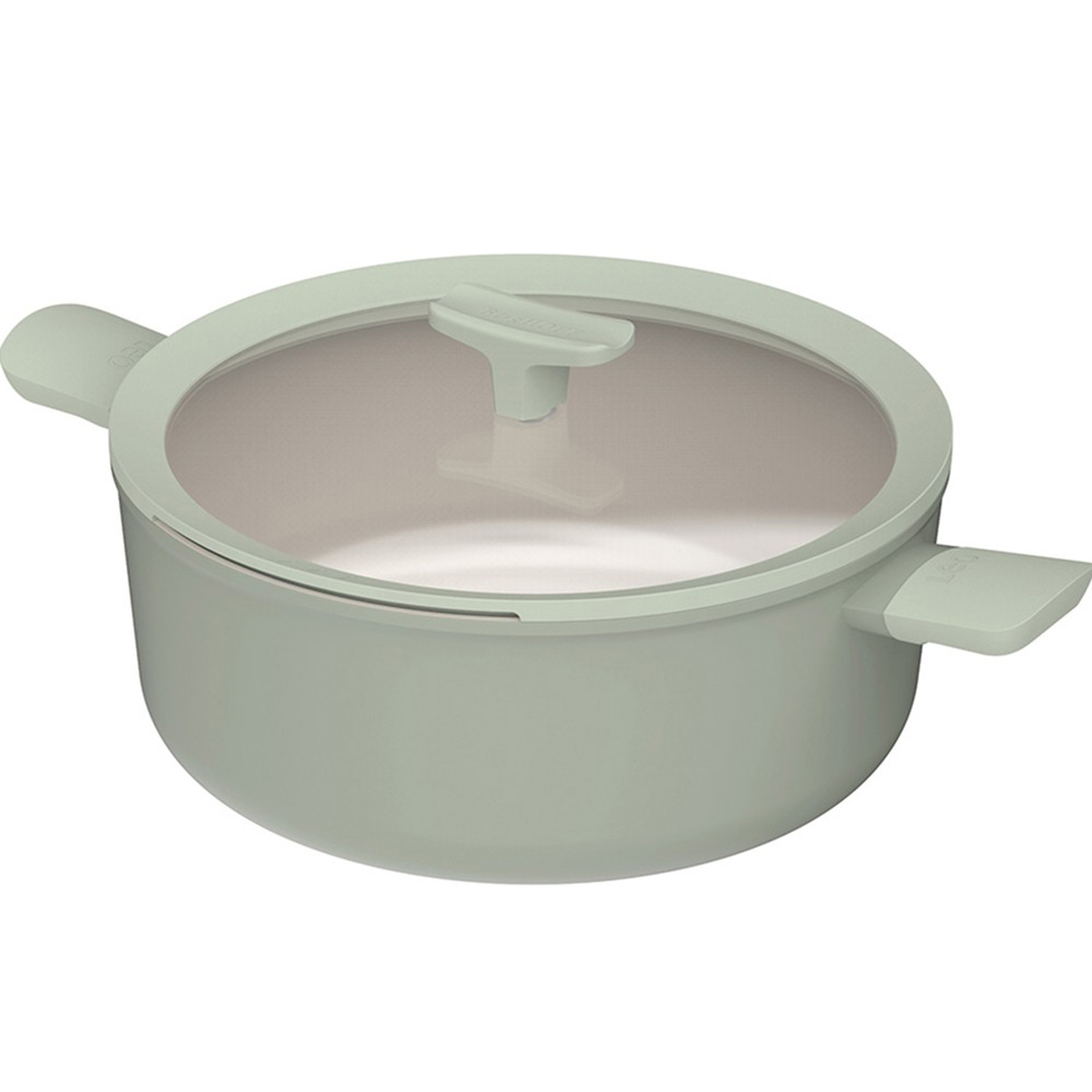puodas-su-dangciu-balance-sage-berghoff-28cm-3950454-1 BergHOFF Katls ar vāku Balance Sage 28cm - Image 1
