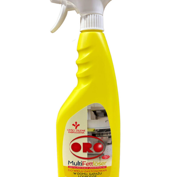 Universāls tauku tīrīšanas līdzeklis ORO, aerosols, 750ml | Daudzfunkcionāls