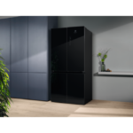 Četru durvju ledusskapis Electrolux DesignLine | MultiSwitch+ zona, melns stikls - Image 5