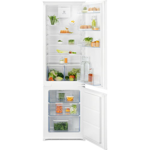 Iebūvējams ledusskapis Electrolux | 178 cm, DynamicAir, LowFrost, Īpaši Kluss