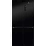 Četru durvju ledusskapis Electrolux DesignLine | MultiSwitch+ zona, melns stikls - Image 2