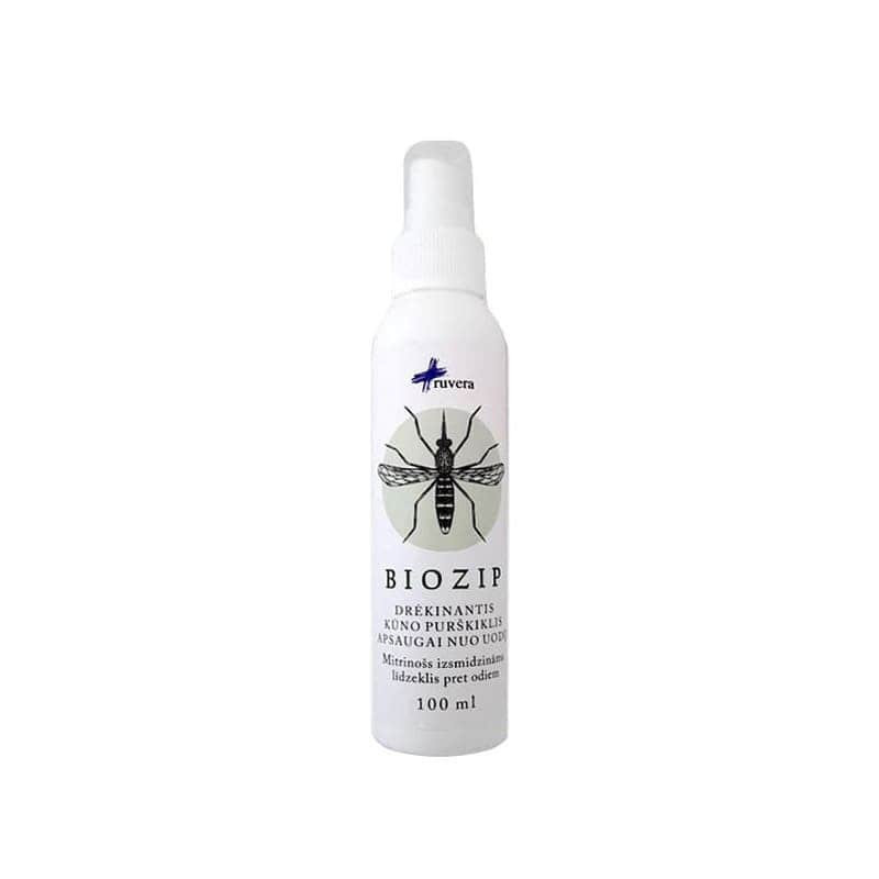 repelentas-biozip-nuo-uodu-100ml BIOZIP Repelents pret odiem, 100ml | Dabīgs, ar ēteriskajām eļļām - Image 1