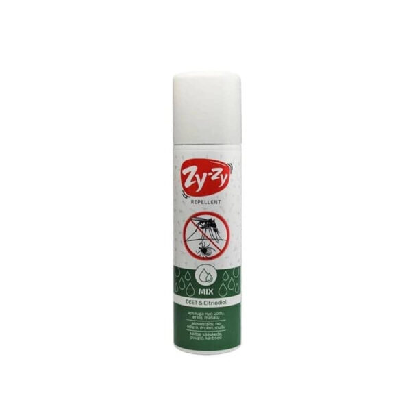 Zy-Zy MIX Repelents pret odiem un ērcēm, aerosols, 75ml | Ceļojuma iepakojums