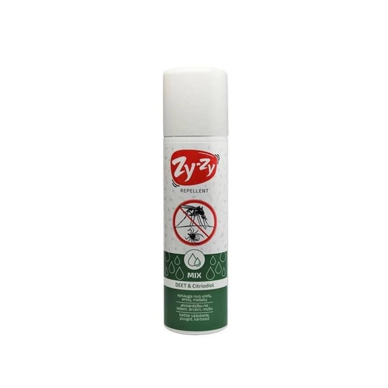 repelentas-zy-zy-mix-nuo-uodu-ir-erkiu-75ml Zy-Zy MIX Repelents pret odiem un ērcēm, aerosols, 75ml | Ceļojuma iepakojums - Image 1