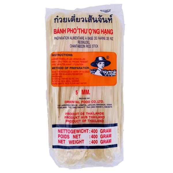 Rīsu nūdeles 5 mm FARMER, 400 g