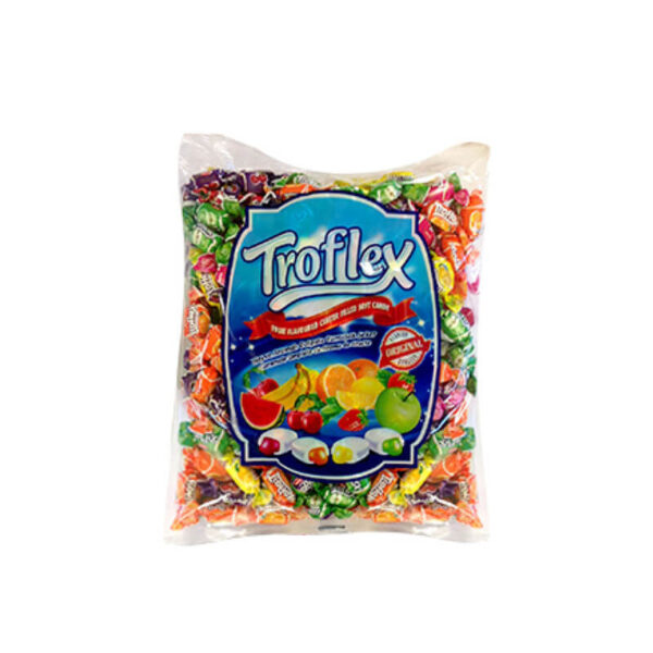 Karameles TRUFLEX ar šokolādes pildījumu | 1 kg, no Turcijas