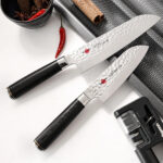 Fissman Japāņu Santoku nazis KENSEI KOJIRO | 14 cm, AUS-8 tērauds - Image 4