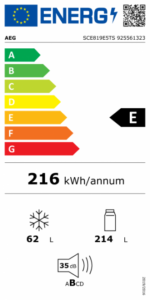 Iebūvējams ledusskapis AEG 8000 | 189 cm, TwinTech® No Frost, Īpaši Kluss - Image 4