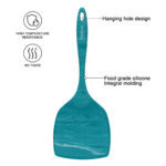 Fissman Silikona lāpstiņa LUCRETIA | 33 cm, Akvamarīns - Image 3