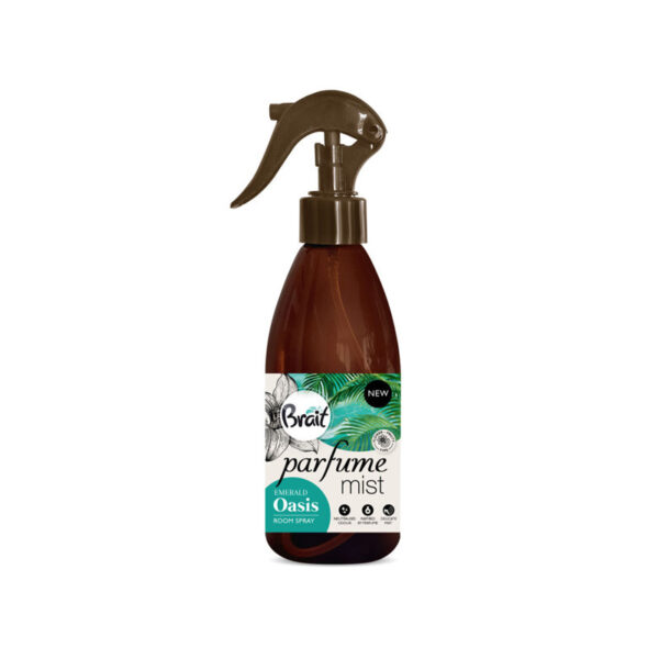Gaisa atsvaidzinātājs-smidz়inātājs BRAIT Parfumed Mist "Emerald Oasis", 325ml