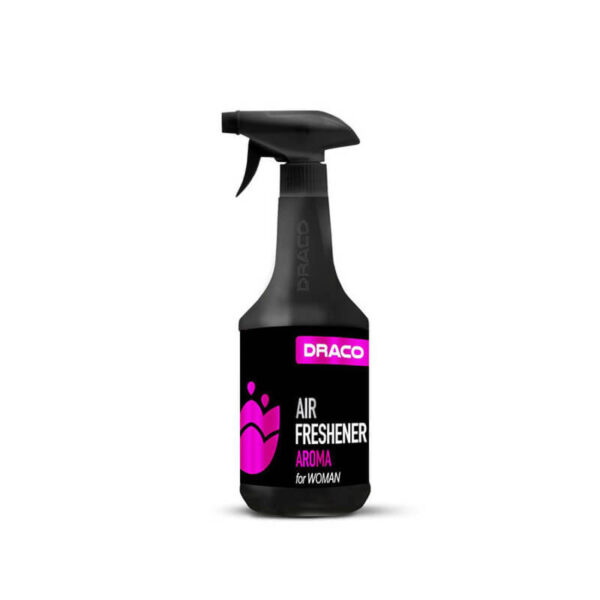 DRACO Aroma for Woman Šķidrais Smidzināmais Gaisa Atsvaidzinātājs 750 ml | Ilgstošs, Svaigs Aromāts