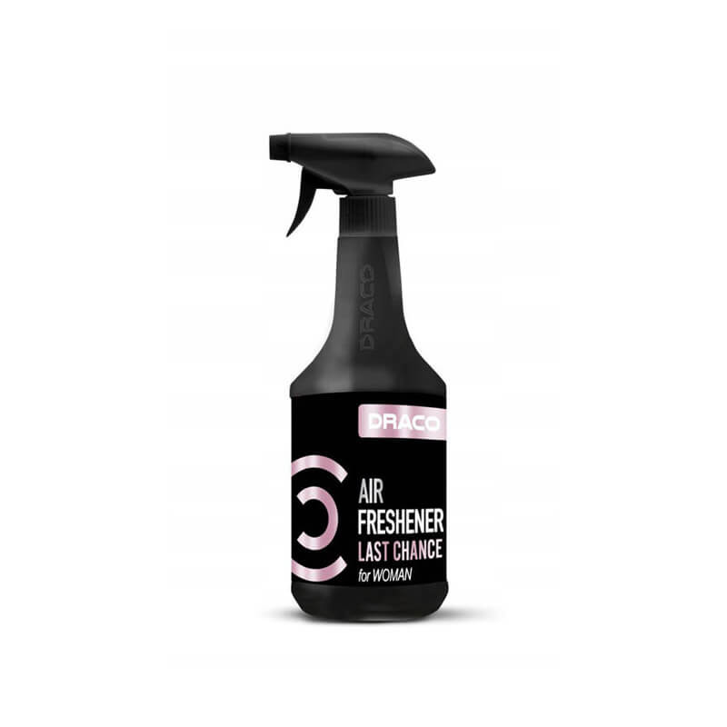 skystas-purskiamas-oro-gaiviklis-draco-last-chance-woman-750ml DRACO Last Chance Woman Šķidrs Gaisa Atsvaidzinātājs Aerosols 750 ml | Ilgstošs, Sievišķīgs Aromāts - Image 1