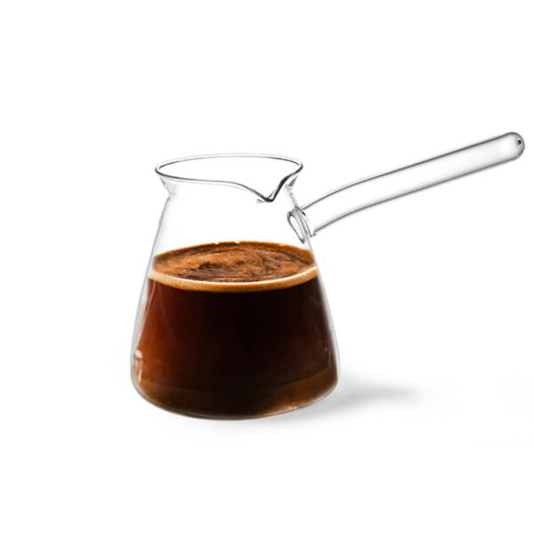 Fissman Stikla kafijas kanna (džezva) | 650 ml, Borosilikāta stikls