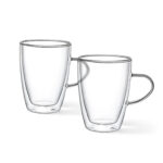 Fissman Stikla trauku komplekts ar dubultām sieniņām | 2 gab. x 350 ml