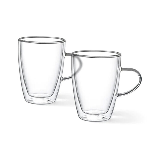 Fissman Stikla trauku komplekts ar dubultām sieniņām | 2 gab. x 350 ml