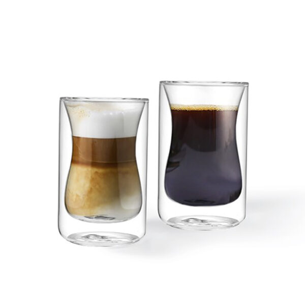 Fissman Dubultsienu stikla trauku komplekts IRISH | 2 gab. x 200 ml