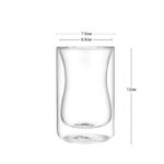 Fissman Dubultsienu stikla trauku komplekts IRISH | 2 gab. x 200 ml - Image 2