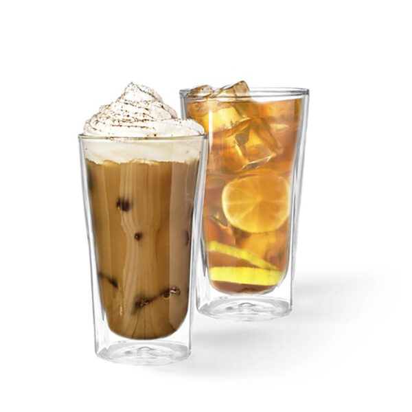Fissman Divsienu stikla trauku komplekts RISTRETTO | 2 gab. x 300 ml