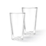 Fissman Divsienu stikla trauku komplekts RISTRETTO | 2 gab. x 300 ml - Image 4