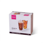 Fissman Divsienu stikla trauku komplekts RISTRETTO | 2 gab. x 300 ml - Image 2
