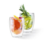 Fissman Dubultsienu stikla trauku komplekts ROMANO | 2 gab. x 300 ml - Image 2